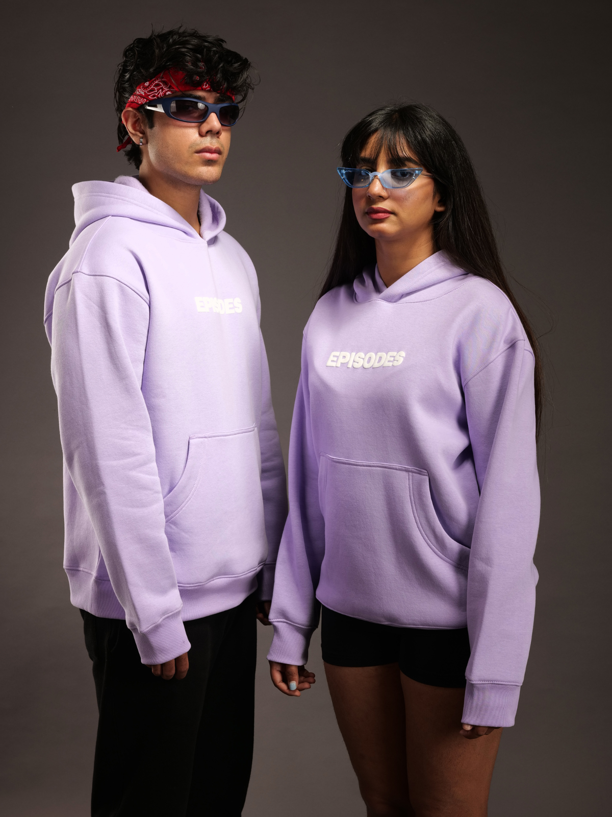 Lavender Sunset Oversized Hoodie
