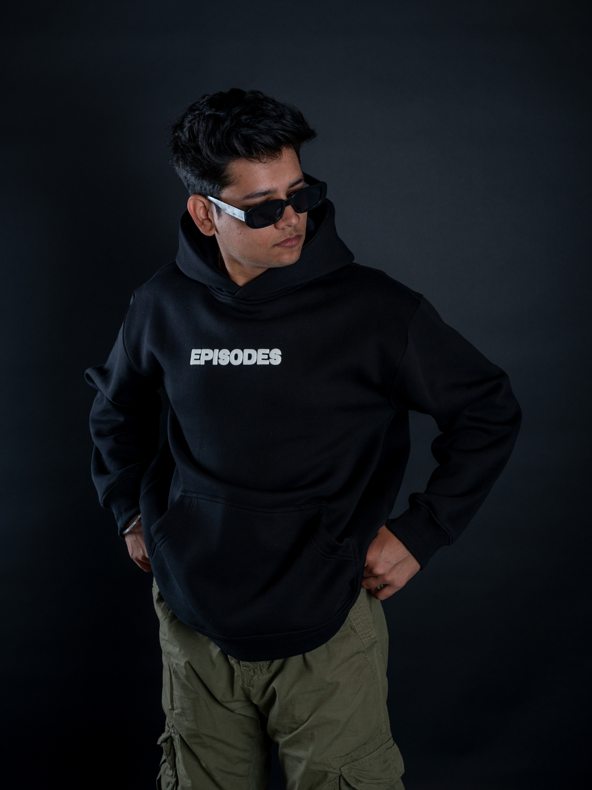 Watch Your Episodes Oversized Hoodie