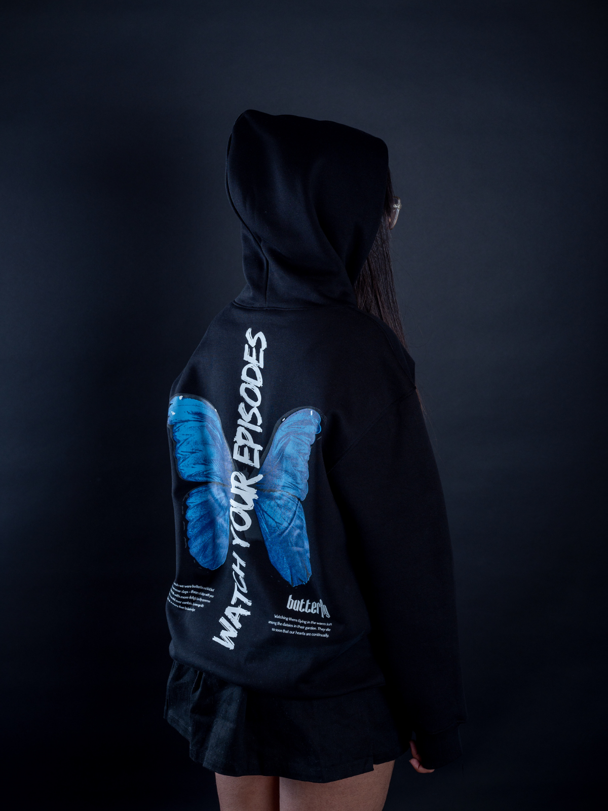 Watch Your Episodes Oversized Hoodie