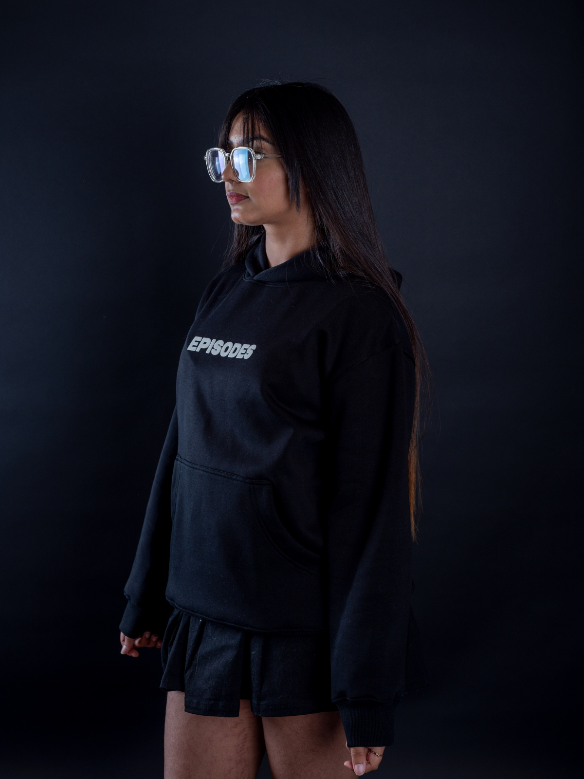 Watch Your Episodes Oversized Hoodie