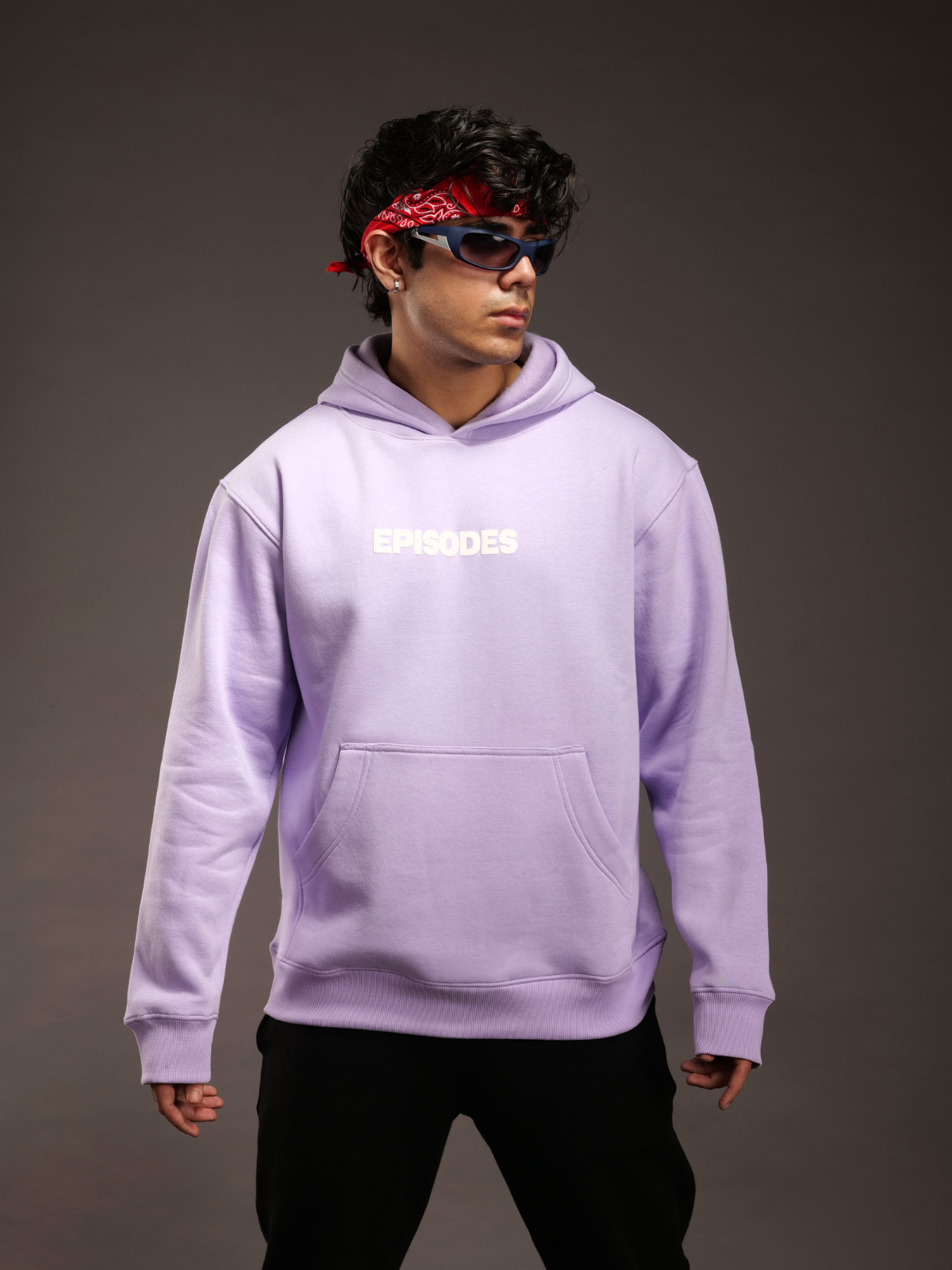 Lavender Sunset Oversized Hoodie