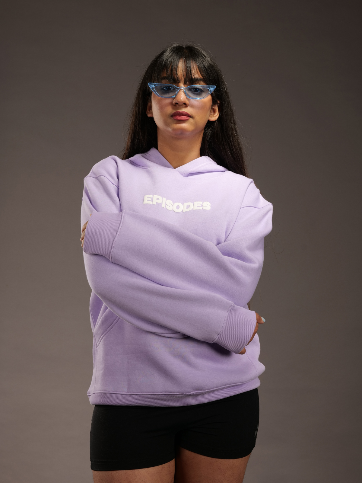 Lavender Sunset Oversized Hoodie