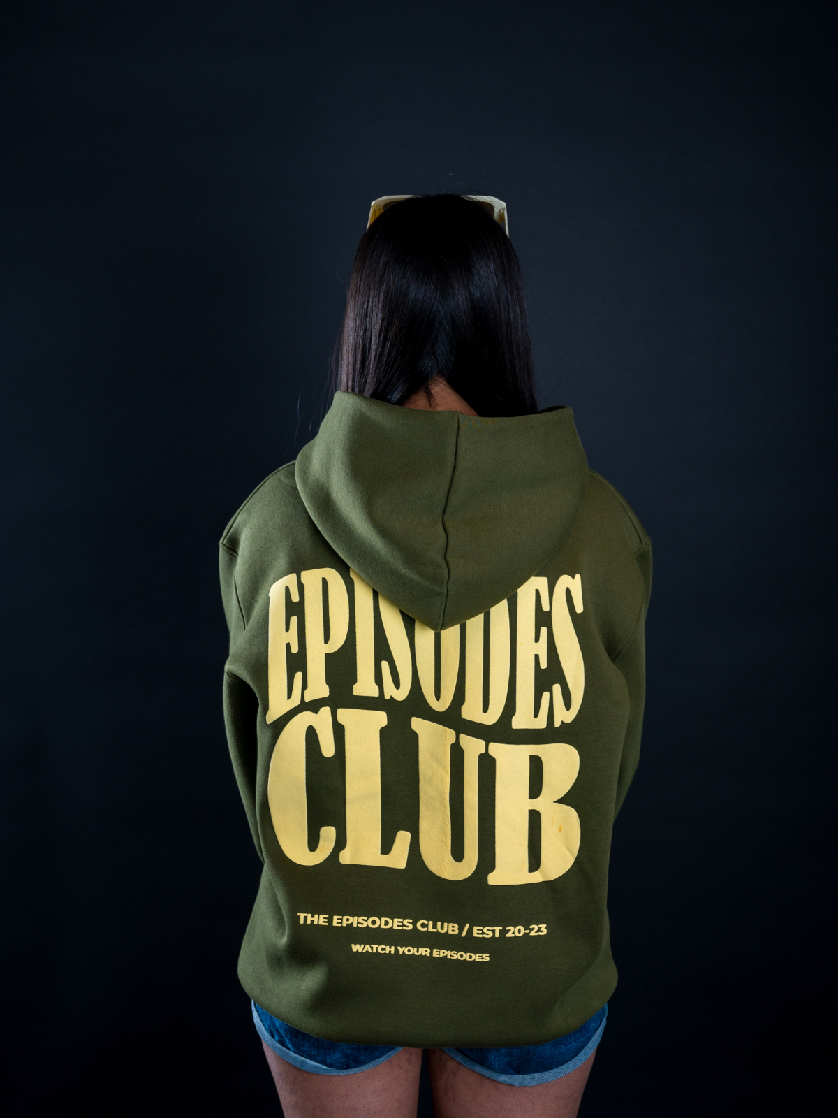 Episodes Club Oversized Hoodie