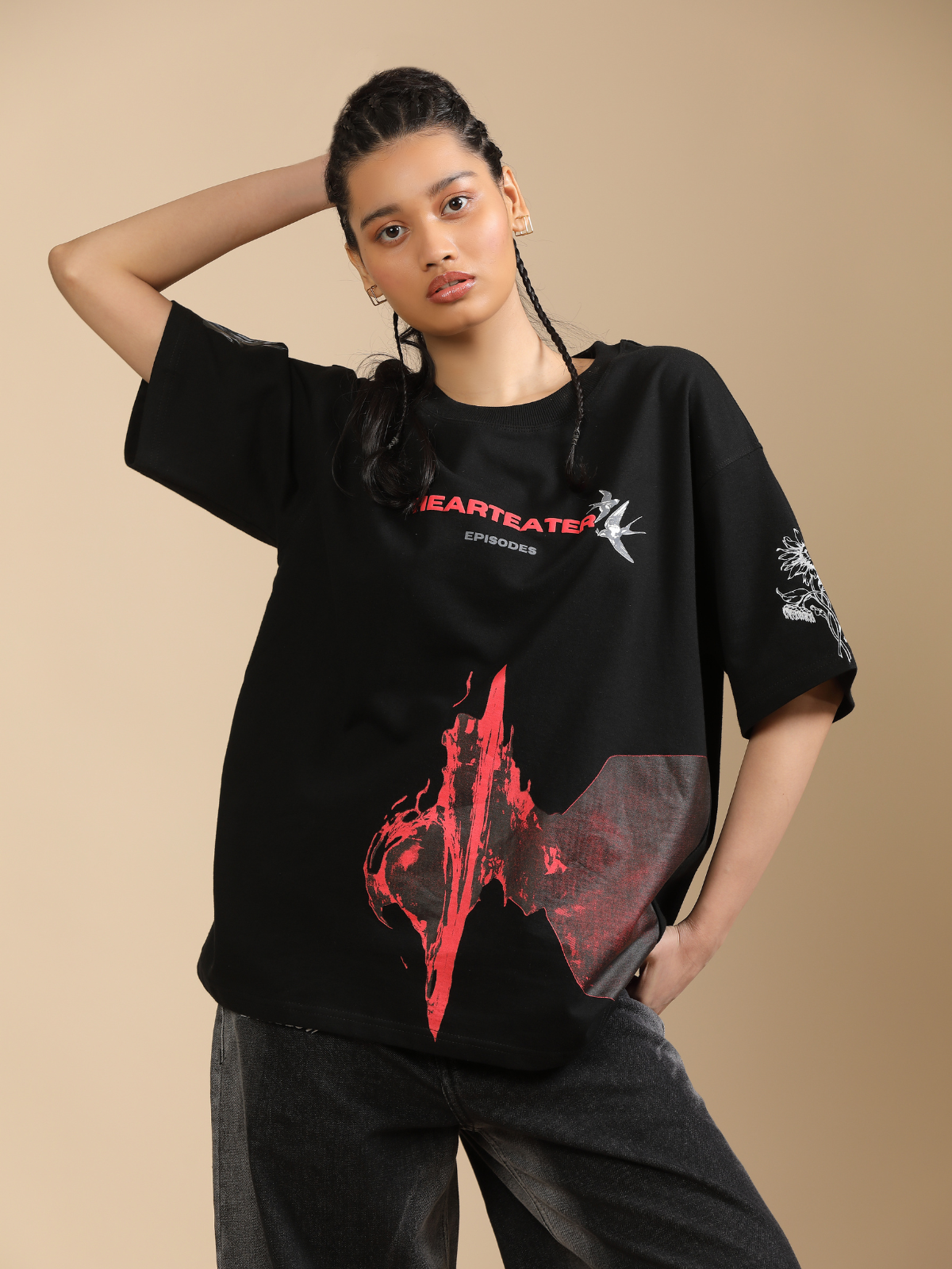 HEARTEATER OVERSIZED TSHIRT