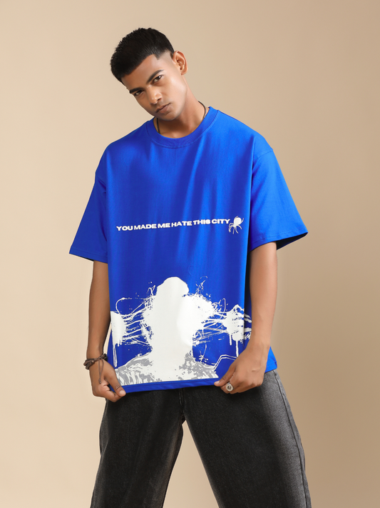 YOU MADE ME HATE THIS CITY OVERSEIZED TSHIRT